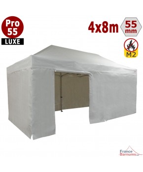 XPTENT - Barnum pliant PRO+ Alu 55mm 4x4m ● Très Solide, Haute Qualité