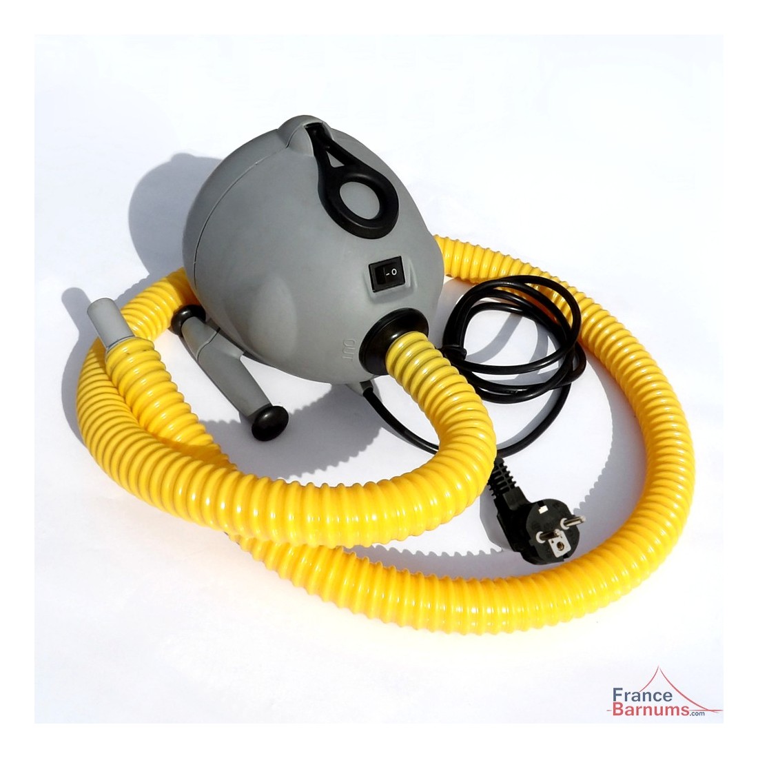 Giantex pompe air electrique pompe gonflable de ventilateur d'air avec  moteur 680w pour château gonflable et arches gonflable jaune - Conforama