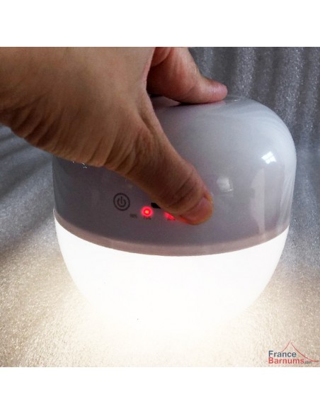 Lampe LED magnétique à réglage tactile de l'intensité