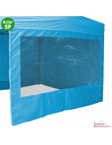 Paroi de 3m Fenêtre azur - Tissé polyester 180gr/m²