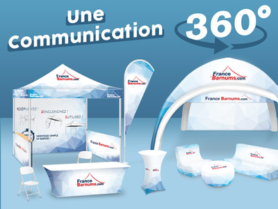 Salon Communication 360 Supports visuels